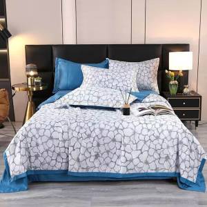 0点开始   69.9元【晚瑞官方旗舰店】空调被冰丝夏被四件套)Dzfrd9ElBo7)/ CZ1111/冰冰凉凉的，天热用很舒服