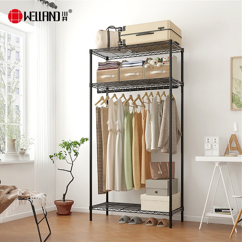 川井挂衣架落地卧室衣帽架 54