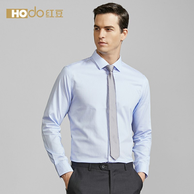 99元 红豆官方旗舰店白领商务免烫纯棉衬衫(l9M0cEaPrwO)/ 现在感觉这种只有销售穿每天三次 