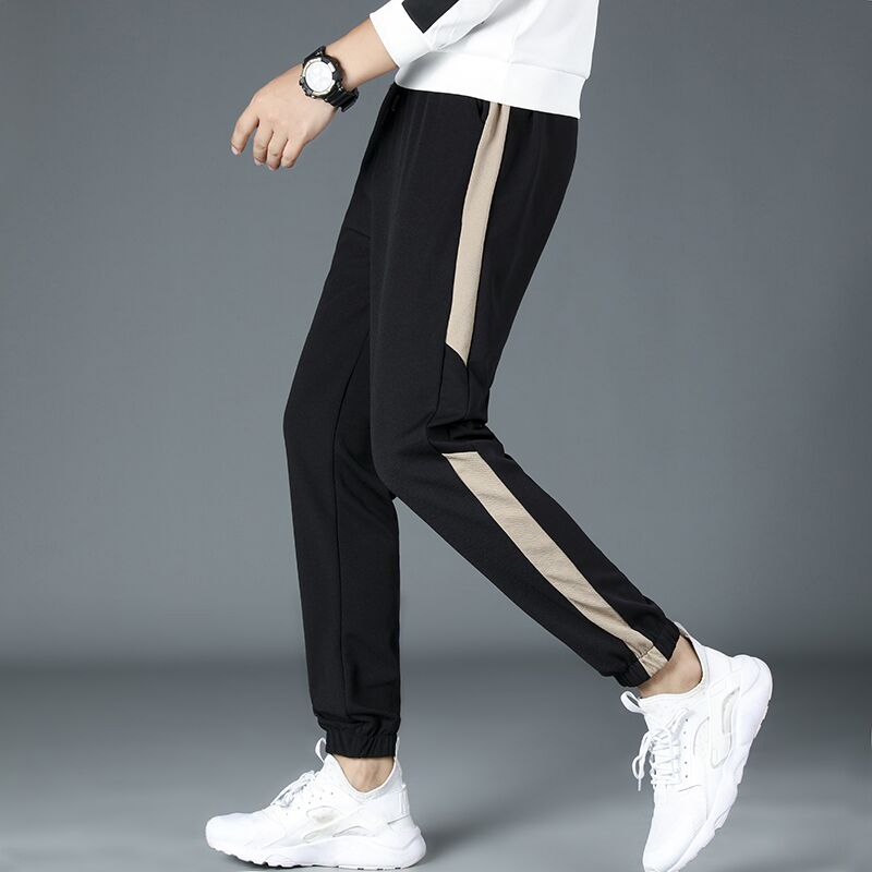 秋季宽松束脚冰丝长裤 12.8元  (JQCjcWGBUZT)