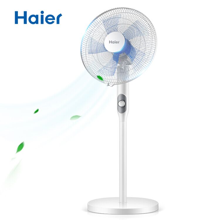 【京东自营】海尔 Haier FSJ3509 电风扇家用落地扇 大风量电扇五叶风扇