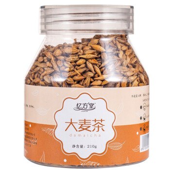 【京东】花草茶 大麦茶210克