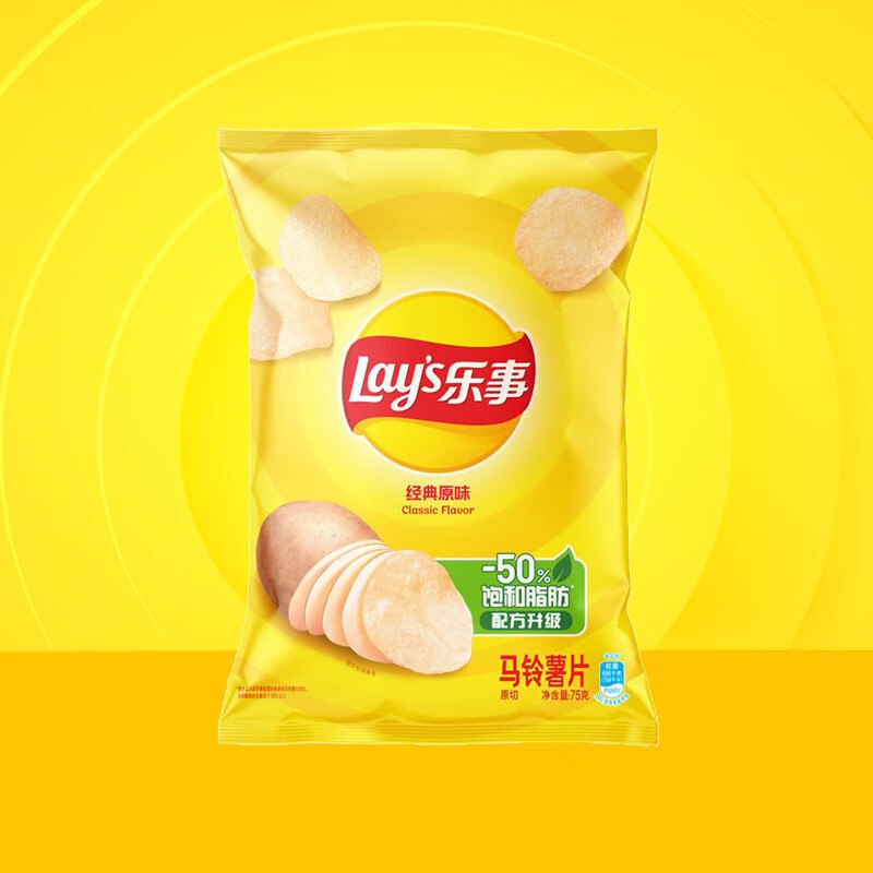 乐事 经典薯片多口味任选 60g-90g