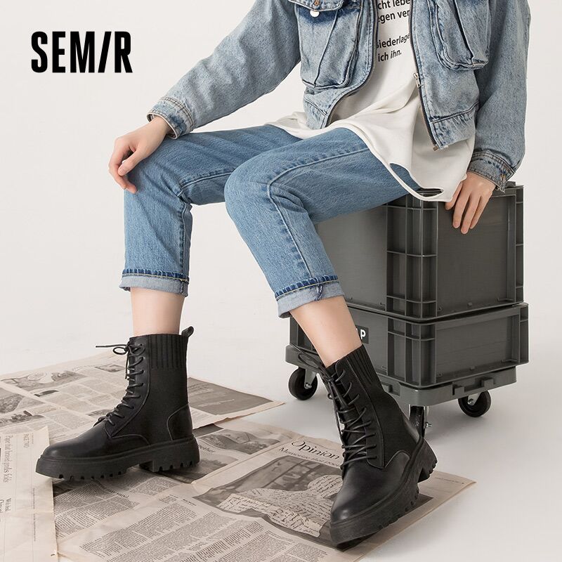 1.领券 加入购物车1件森马英伦风加绒高帮马丁靴(2wsuXvXJiTO)/  红包: 1111.xuooo.com