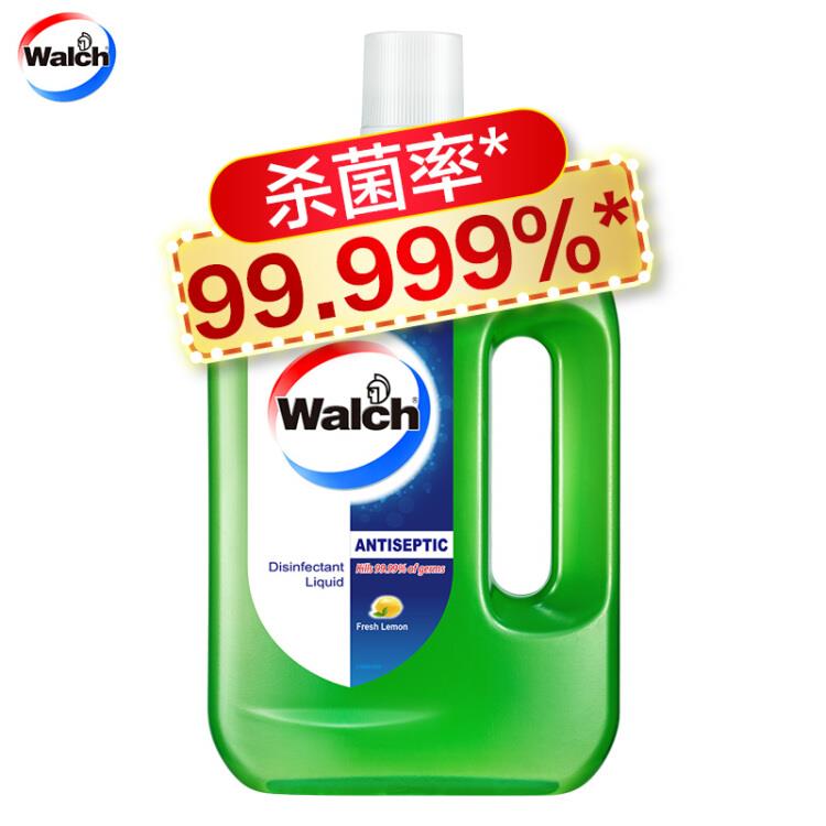 威露士（Walch）柠檬清新消毒液1L