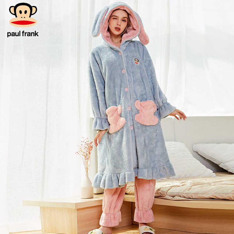 0点后下单59元凑跨店后预计48.5元自己凑221元即可~大嘴猴加绒睡衣套装(XUUBcQOVLHn)/