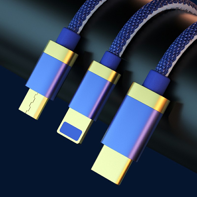 1百客莱 Micro-USB数据线 3A充电 1米 1.9元(09hLc6qER8U)/