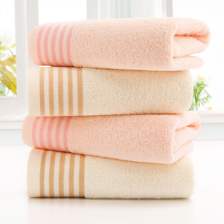 【京东】金号毛巾家纺 纯棉毛巾  擦脸巾米色 72*34cm 88g