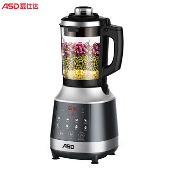 【京东自营】爱仕达（ASD）破壁机 多功能家用 加热破壁料理机 搅拌机 辅食机 榨汁机 绞肉机 AJ-L80E107