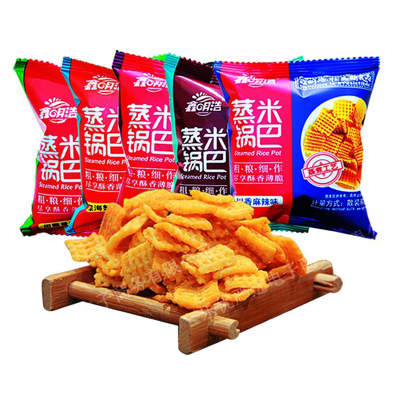 上车！拍5件，小吃锅巴10包Plus用105-5，到手5.5