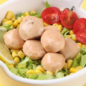 0点开始 先领券 17.9元“刘畊宏女孩”看过来!小丸鸡.鸡胸肉丸60g*10袋(41aM2wslX97)/ CZ11减肥餐就吃这个，一起瘦下来