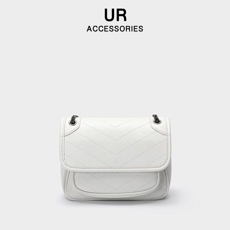 88元【UR箱包旗舰店】UR大容量单肩链条邮差包(kCtH2VbXO9r)/