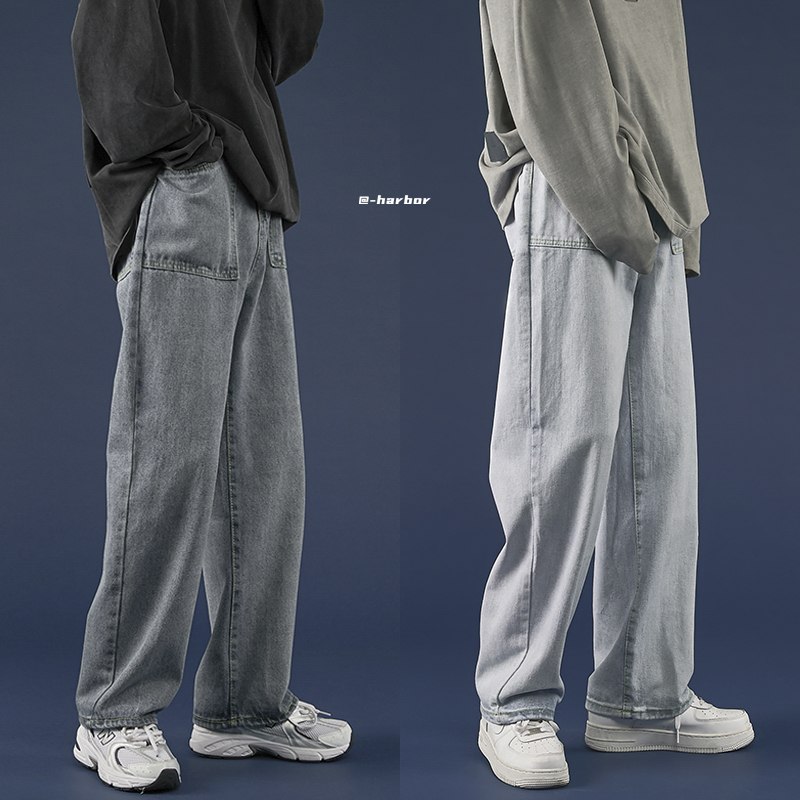 29.9元【执行周期】新款潮宽松男牛仔长裤休闲裤(03bXXXIJcTx)/