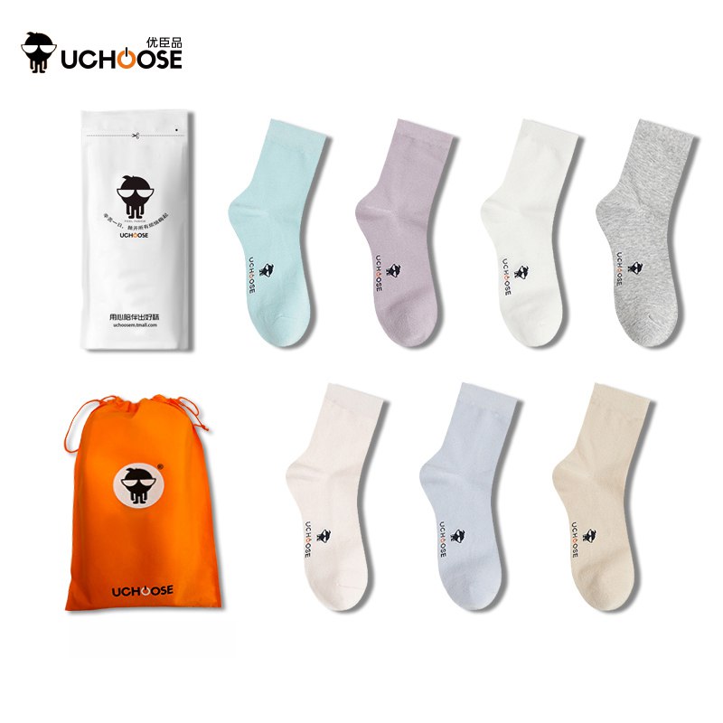 29.8元 【优臣品旗舰店】优臣品男女春秋款运动短袜7双)PiL92Bu9rv0)/ CZ11/抑菌止痒，穿起来很舒服！！不易褪色，不易起球！又百搭