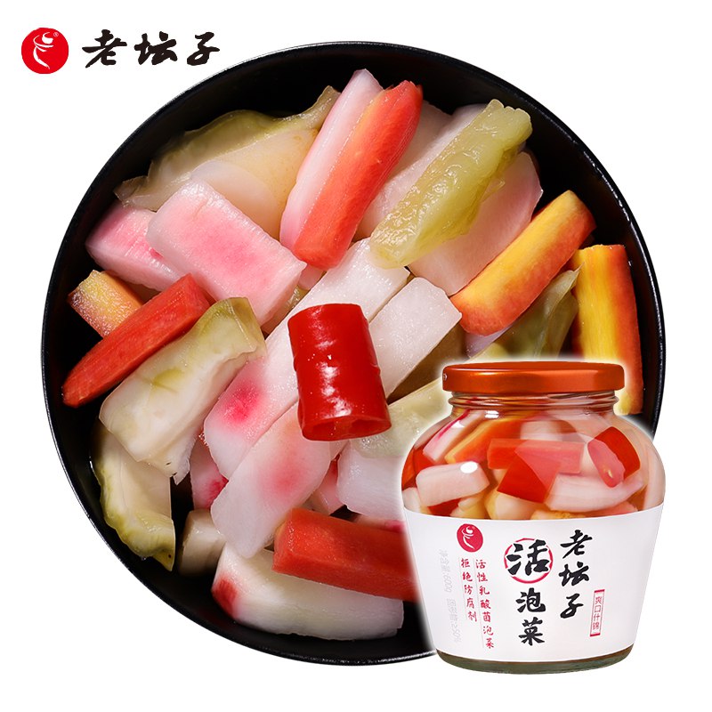 商品下半价卷老坛子爽口什锦600g 非遗四川什锦东坡泡菜 7件49