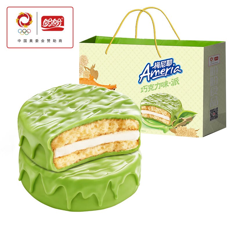 23.9元 盼盼 梅尼耶巧克力味派600g
