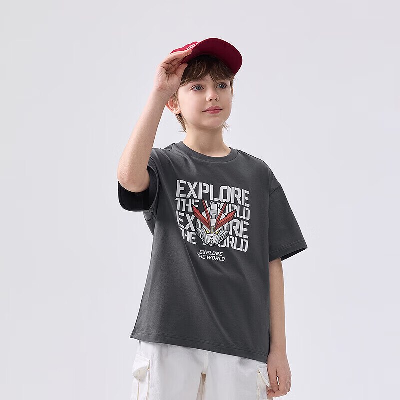 巴拉巴拉 中大童夏季短袖T恤29.6/件！！任选3件【89元】--先领2张卷①