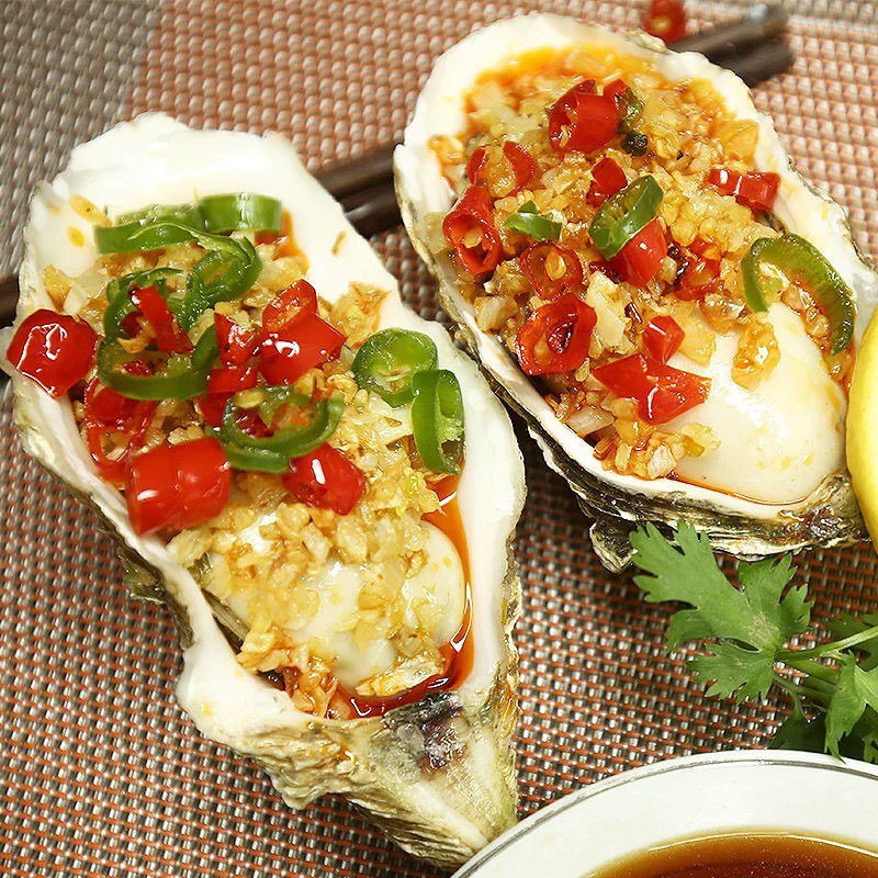 29.9元得55只，鲜活肥生蚝