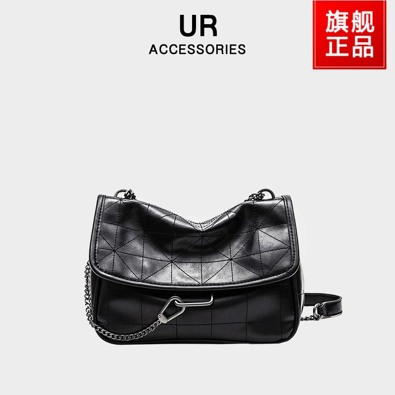 98元 UR旗舰店朋克大容量挎包链条包(g6Cicy5FDeP)/