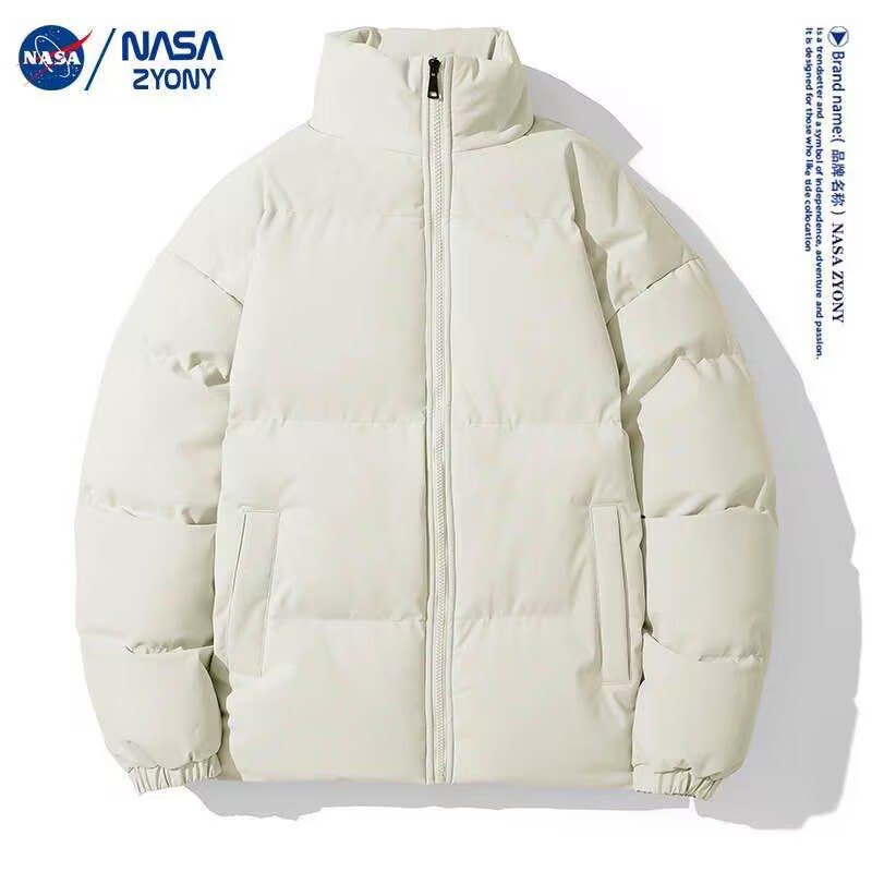 99元  NASA联名情侣立领棉衣(dONr2D5A0zY)/ CZ11简约纯色随心搭配 7色可选
