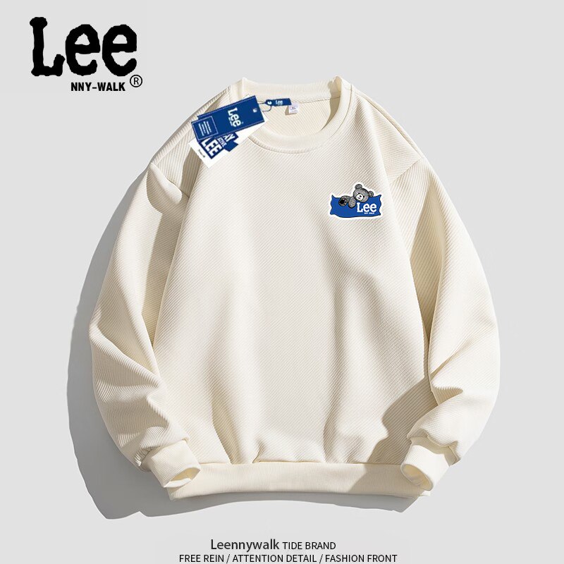 0点开始 领券后 49.9元Lee联名潮流情侣春秋卫衣(uBlf2CHNknx)/ CZ11/重磅320g！潮流新款上新