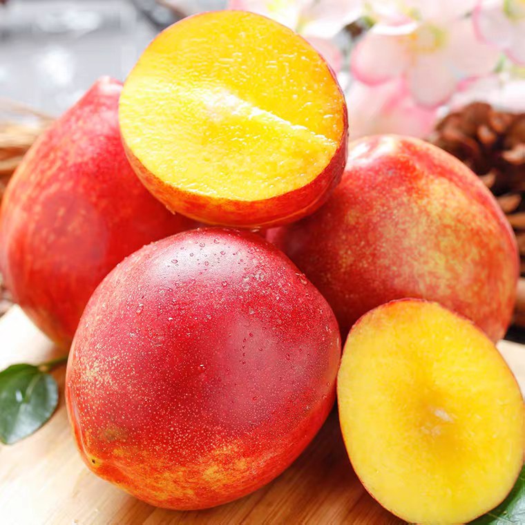 湖北当季黄肉油桃5斤 (tKpI1qXTyH8)  19.9元