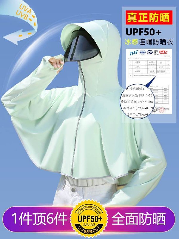 1.领券 加购物车1件芭雪蔻冰丝连帽防晒衣(Tfdc2OEXSWO)/