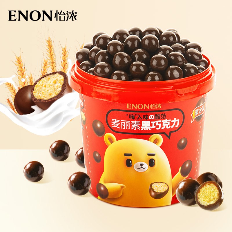 怡浓麦丽素桶装520g  38亓