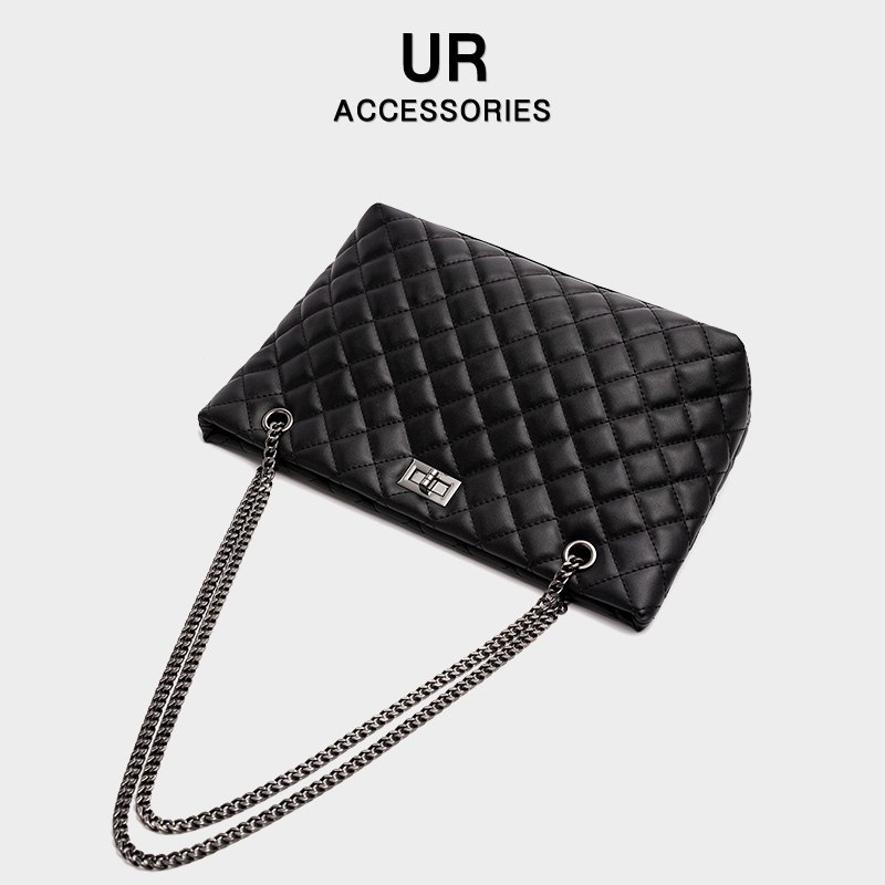 0点开始 98元UR箱包旗舰店UR大气轻奢链条托特包(FlV42tlKUz4)/
