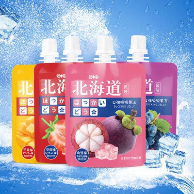 0点开始 拍4件 19.9💵【猫村长x哔哩哔哩联名】北海道风味吸吸果冻70g*22袋)SXHudJU15YY)/ CZ11//拍下送2袋！到手是22袋---全品券 d.618day.com/618