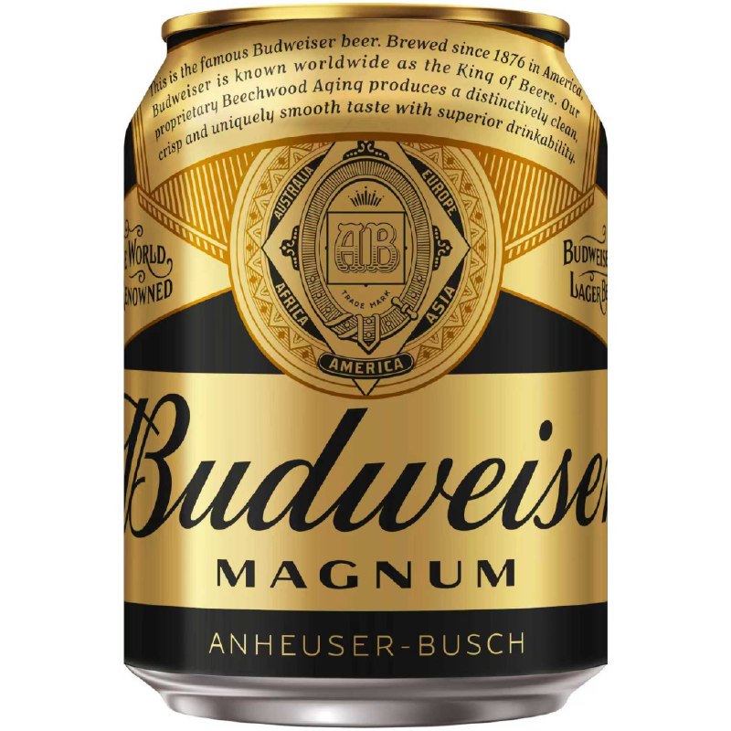 【20点】百威黑金255ML*1罐 单瓶装