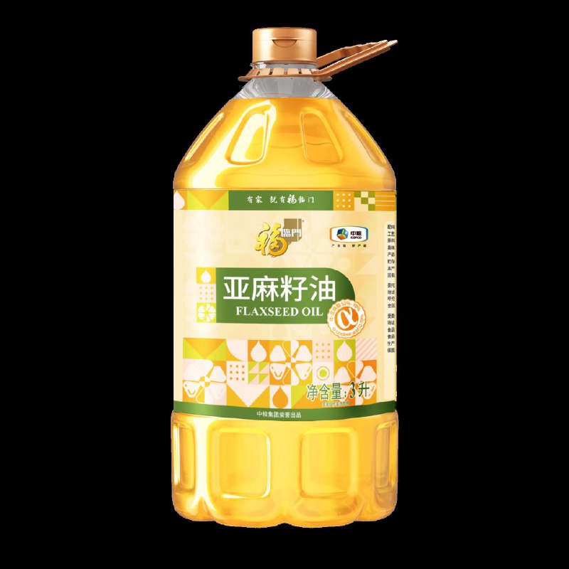福临门 食用油 亚麻籽油3L部分地区39.9，可以多拍 