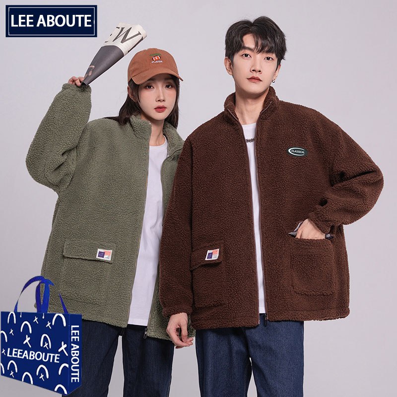0点开始 领券后 99.9元Lee男女同款港风羊羔绒外套)A2Eo2BNXIaY)/ CZ11//送礼袋 不断改良创新亓素结合流行亓素 又舒适又潮！