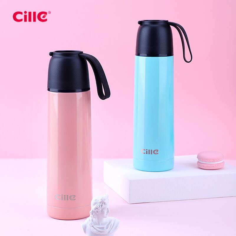 0点后下单 先领券19.9元cille希乐子弹头304保温杯(S68BXmS166j)/