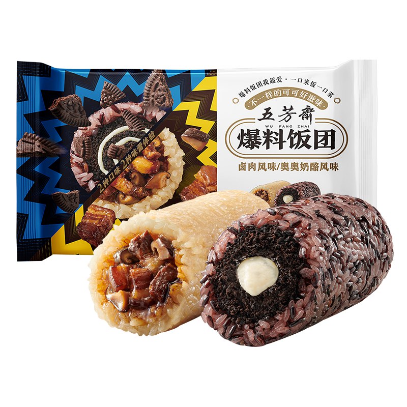 五芳斋 速冻爆料饭团组合150克*6个