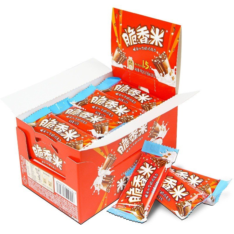 德芙 脆香米巧克力味16条192g*2盒