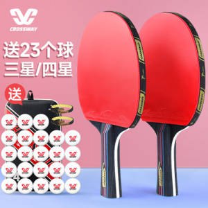 19.9元 送23个球！克洛斯威乒乓球拍)ILQPdMbRwWY)/ CZ11//
