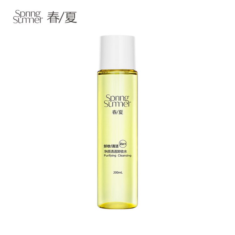 春夏M - 净颜清透卸妆水200mLplus9.9参加199-100