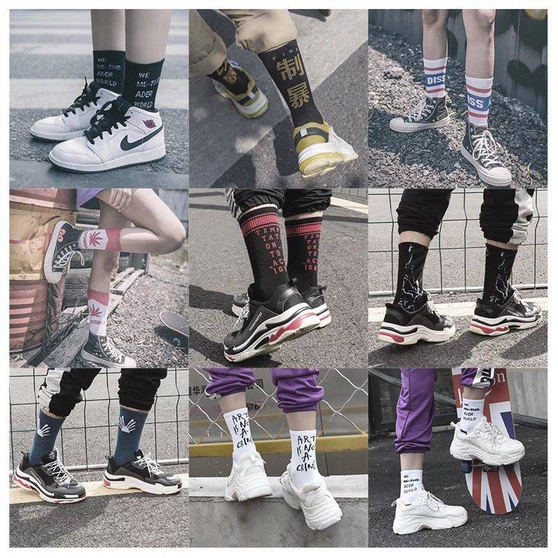 嘻哈潮流长筒袜5双0点后下单12.8元 (zrphYy7CrQt)