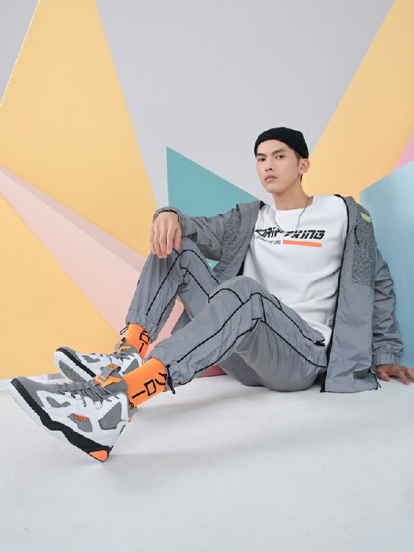 109元 361度旗舰店 时尚防滑减震篮球鞋(T0lvcI7KrxN)/