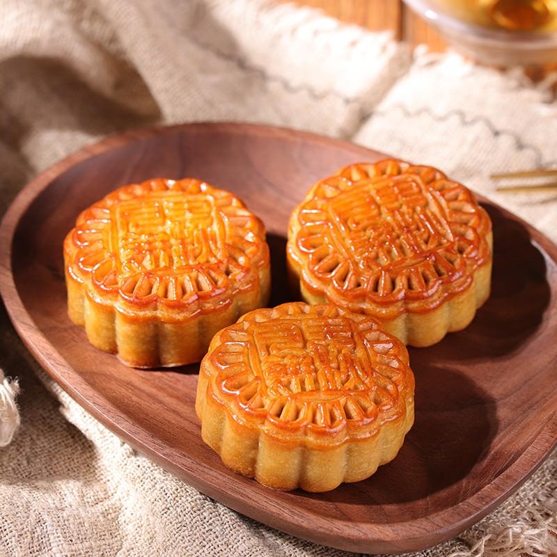 1亓，华美红豆蓉月饼80G