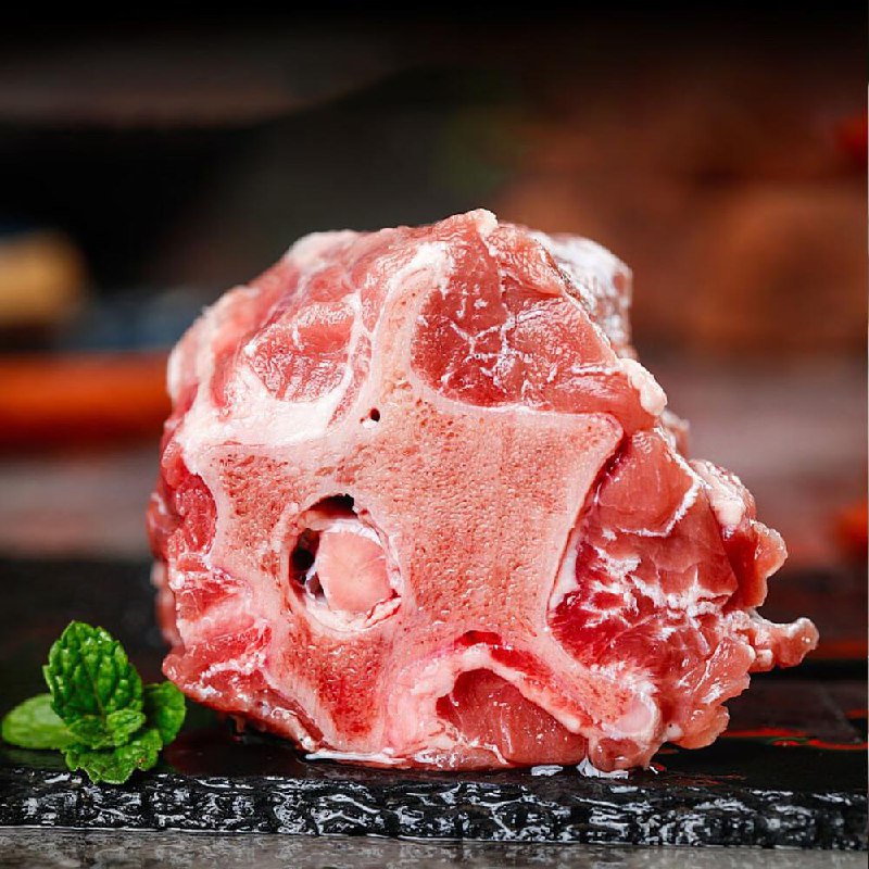 真汐 原切满肉牛脊骨2斤 拍3件