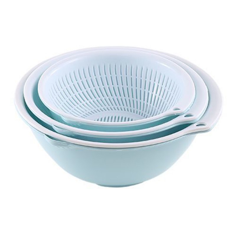 双层果疏沥水篮超值 6件套 