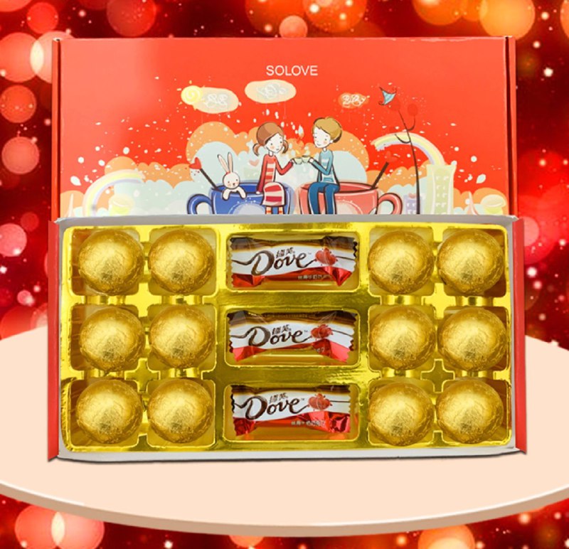 7.8元 德芙巧克力15颗礼盒装(4xLXX2eRt3o)/