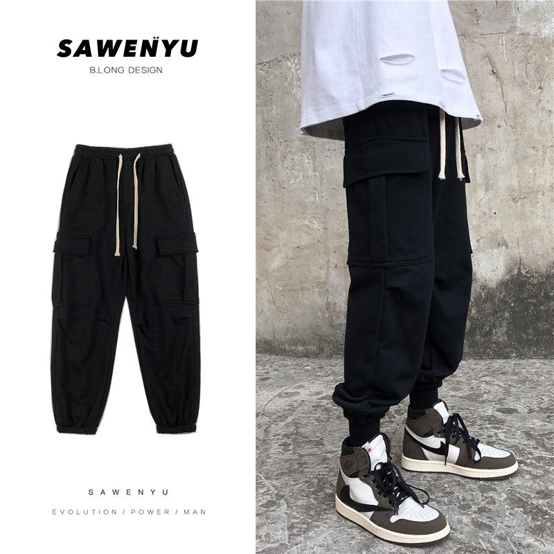 29.9元   执行周期 十年百万粉潮店百搭宽松工装裤卫裤多款(IvZyctJO7fu)/