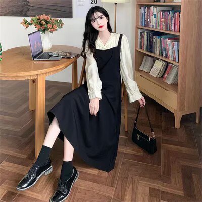 0点开始 39.9💵【可可里小姐】秋款温柔风法式长袖连衣裙)7hNqdDwGEa0)/ CZ11//