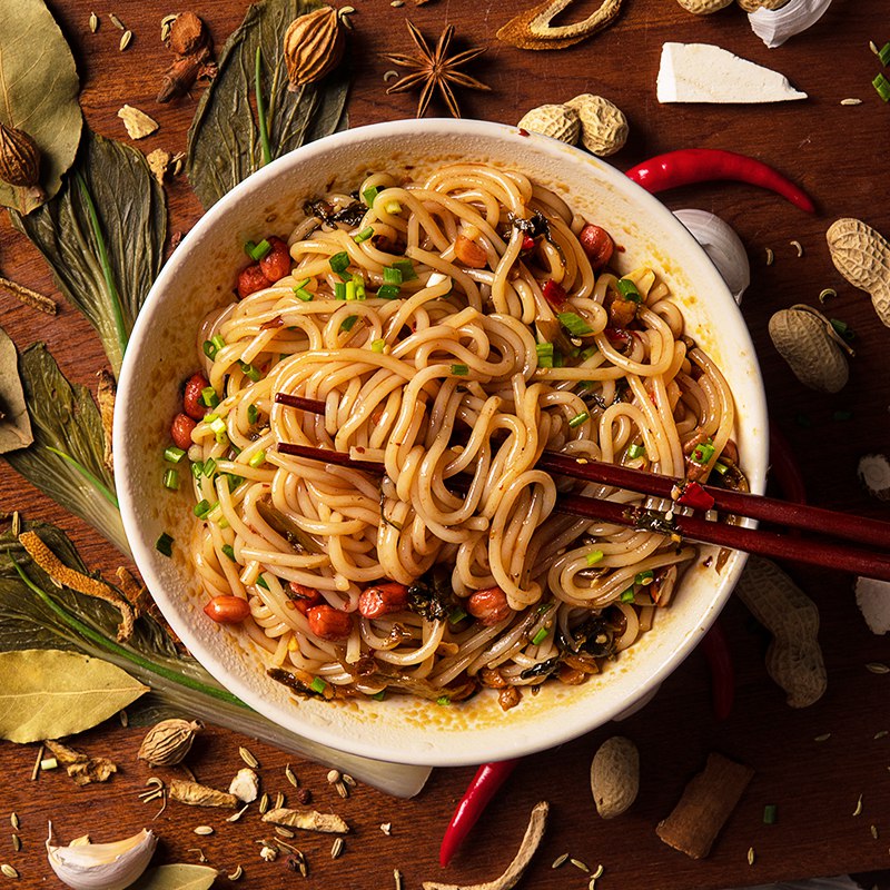 0点14.8元 宜人家旗舰店江西特产速食南昌拌粉3盒(TCXI2vUtzk1)/需要速食的小伙伴 强烈推荐7种配料，足不出户吃碗好粉