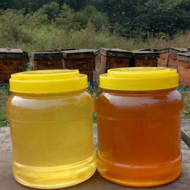 农家蜂蜜纯正天然农家自产山花蜜洋槐百花蜜自家养土蜂蜜峰蜜野生9元