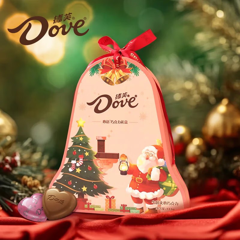 德芙 心语铃铛礼盒巧克力21粒