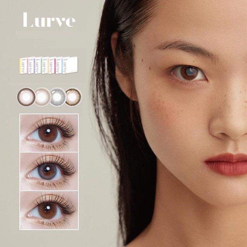 39.9元 lurve隐形眼镜旗舰店lurve氛围自然美瞳日抛*10片(xPGt2mJRhZe)/